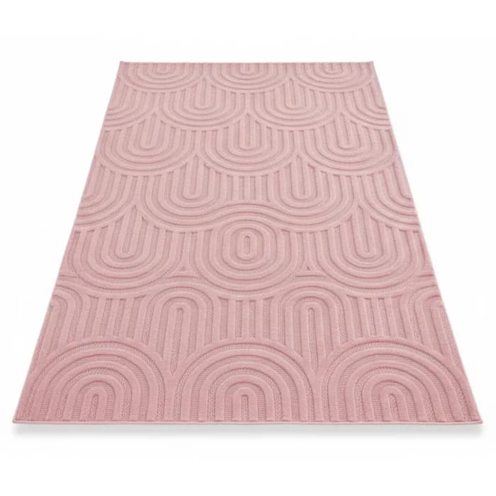 TAPIS RECTANGULAIRE - ROSE - Image 1