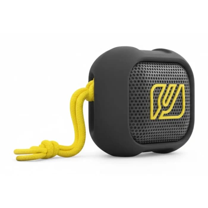 ENCEINTE BLUETOOTH PORTABLE COQUE PRO RÉSISTANTE - NOIR &amp; JAUNE - MUSE - Image 1
