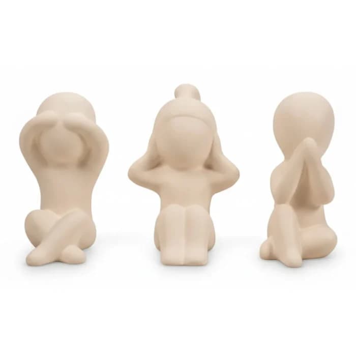 OBJET BONZOMMES - BEIGE - Image 1
