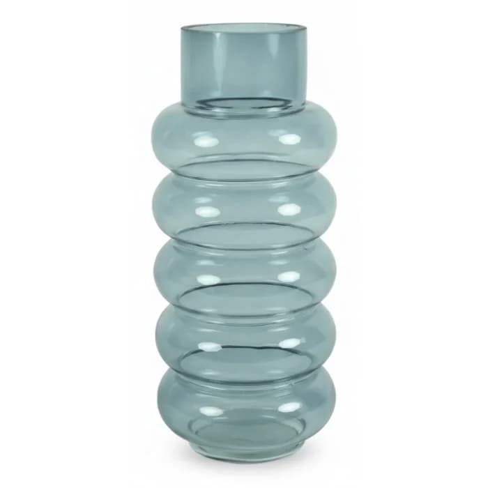 VASE NIKKY 35 CM - BLEU - Image 1