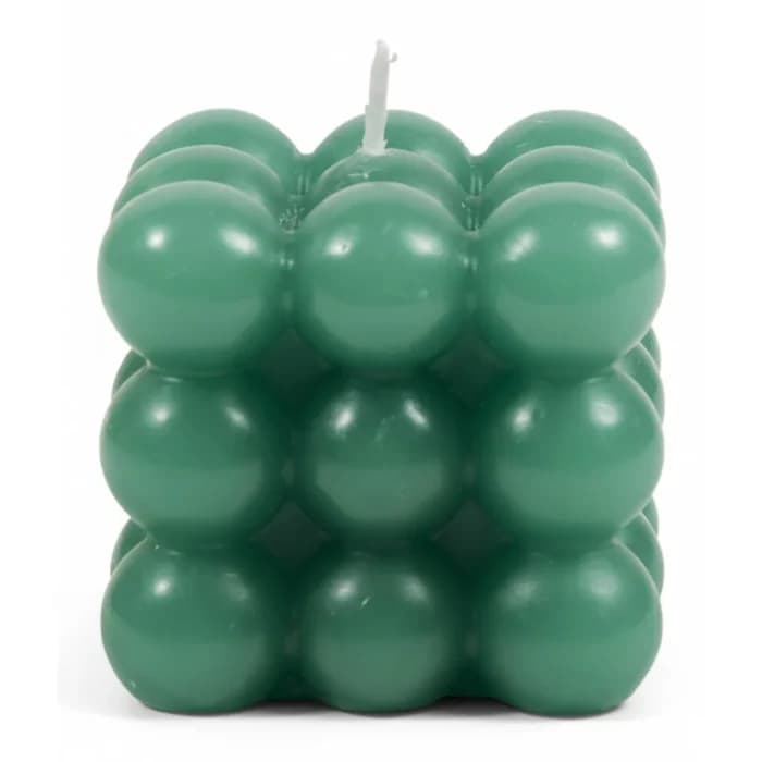 BOUGIE BUBBLE - VERT - Image 1