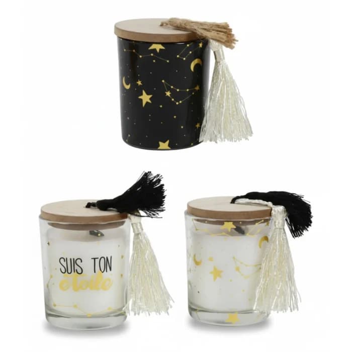 LOT DE 3 BOUGIES - STELLA - Image 1
