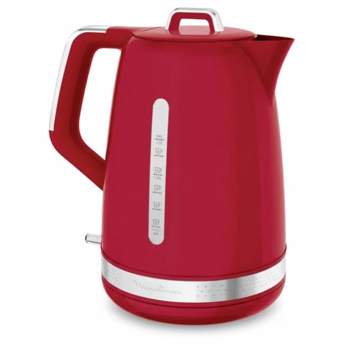 BOUILLOIRE SANS FIL 1,7 L 2400 W VINTAGE SOLEIL - ROUGE - MOULINEX - Image 1