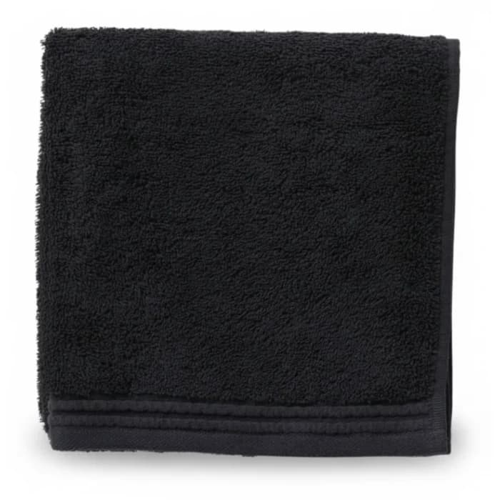 SERVIETTE 50 X 90 CM - 100% COTON - NOIR - Image 1