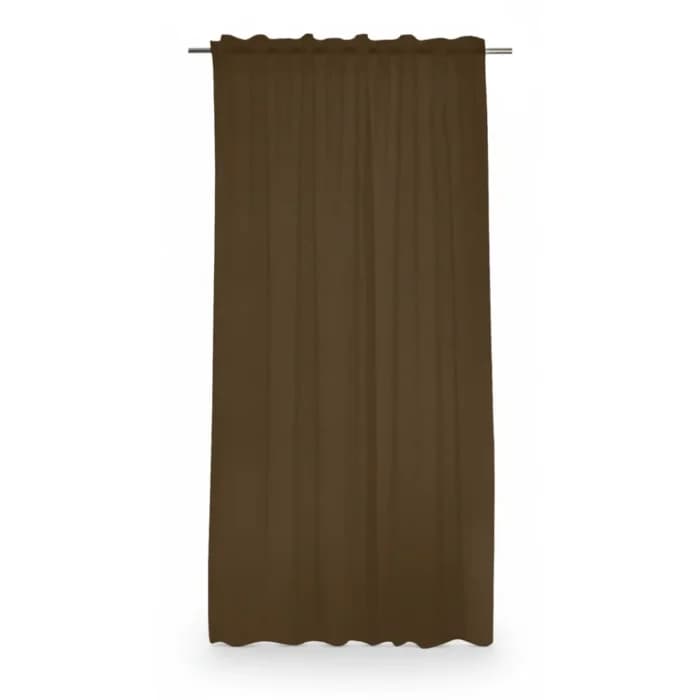 RIDEAU 135 X 260 - RUBAN FRONCEUR/ EFFET CHINE - DAKOTA - Image 1
