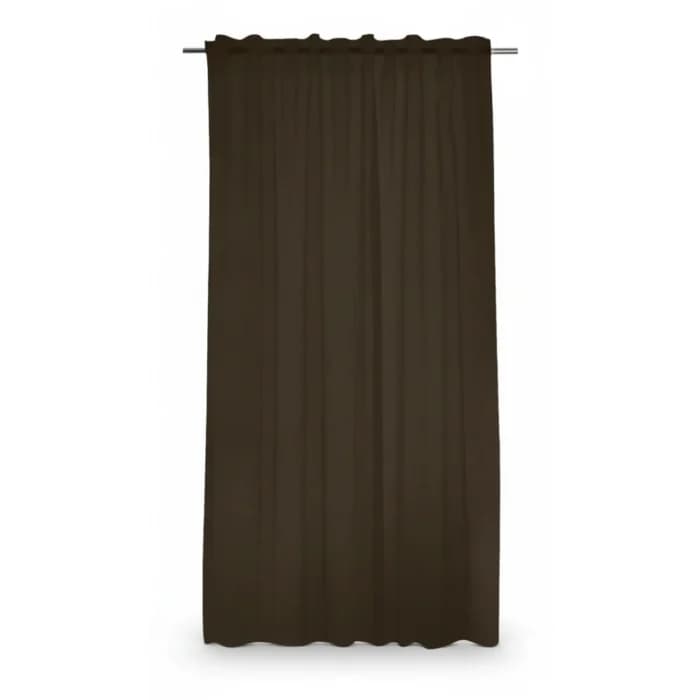 RIDEAU 135 X 260 - RUBAN FRONCEUR/ EFFET CHINE - DAKOTA - Image 1