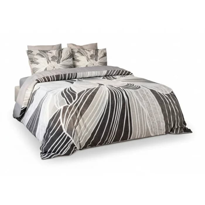 PARURE 220 X 240 CM - 100% PERCALE DE COTON - FLORA - Image 1