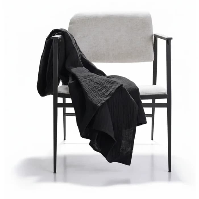 PLAID XL 150 X 200 MASTIC - 100% COTON - Image 1