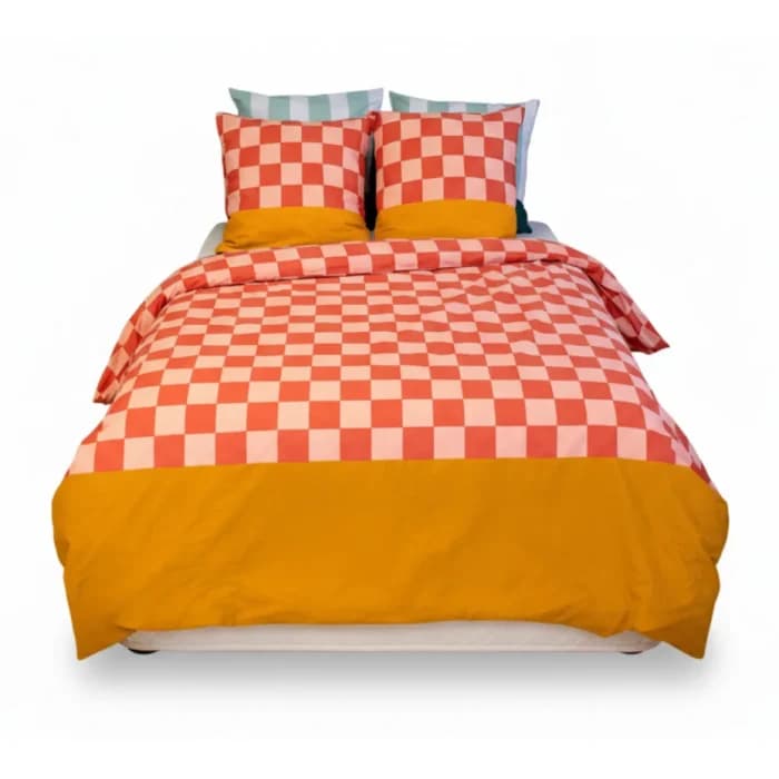 PARURE LAS 140 X 200 - 100% COTON 52 FILS - Image 1