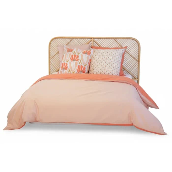 PARURE MELON 260 X 240 - 100% COTON 52 FILS - Image 1