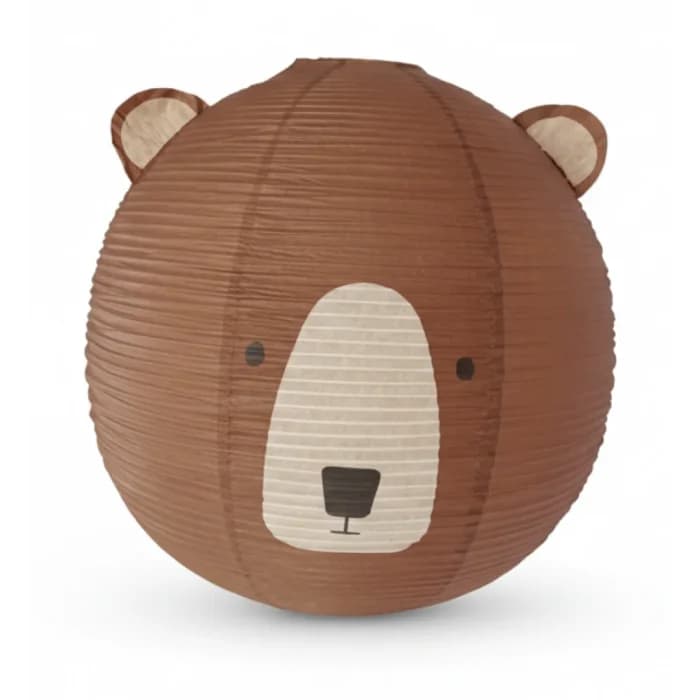 SUSPENSION OURS 48CM - BOULE PAPIER - MARTY - Image 1