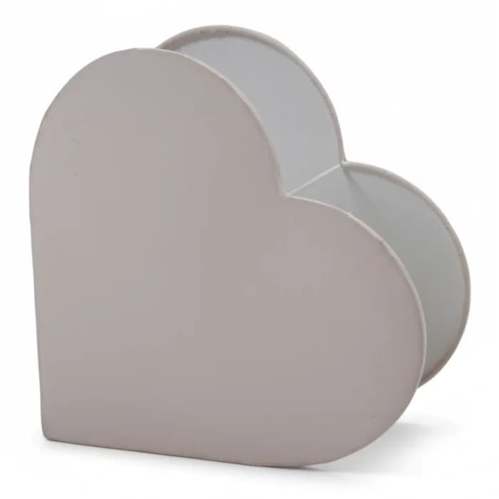 LAMPE COEUR - TISSU - ROSE - Image 1
