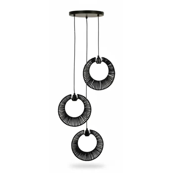 SUSPENSION H131CM - X3 LAMPES - SAORI - Image 1