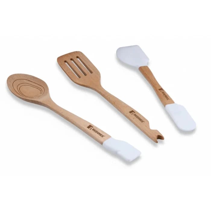 USTENSILES DE CUISINE EN LOT DE 3 - BLANC - Image 1