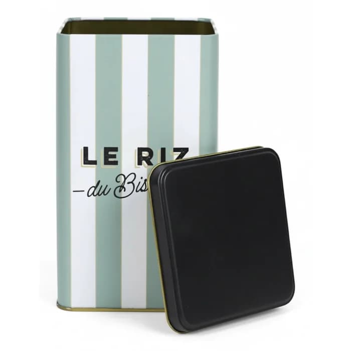 BOITE RIZ - METAL - BISTROT - Image 1