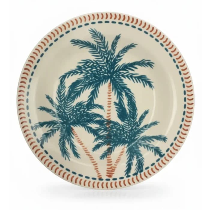 ASSIETTE CREUSE 21,5CM - TROPIQUE - Image 1