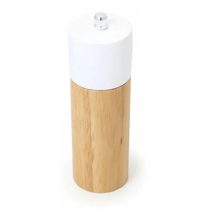 MOULIN A SEL EN BOIS - TETE BLANCE - Image 1