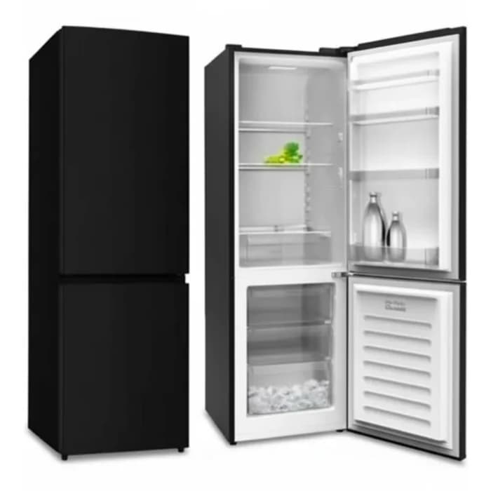 RÉFRIGÉRATEUR COMBINÉ NO FROST 249 L NOIR AVEC RÉSERVOIR - MERLIN - Image 1