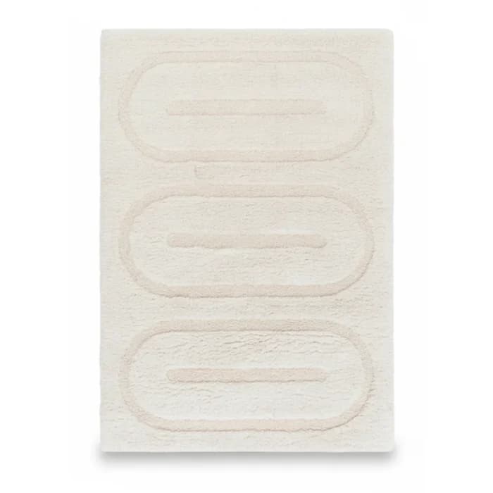 TAPIS 120X170 CM LEON - IVOIRE - Image 1