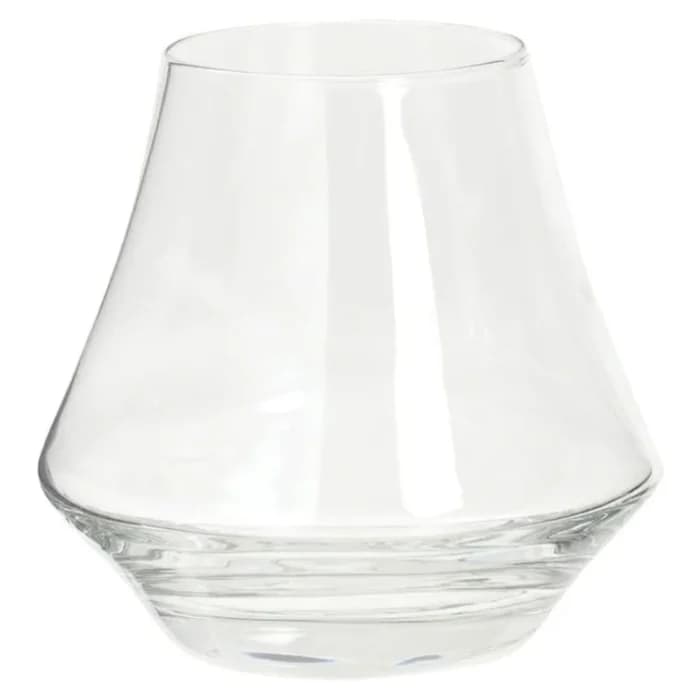 LOT DE 4 GOBELETS BAS EN VERRE 29CL - TRANSPARENT - Image 1