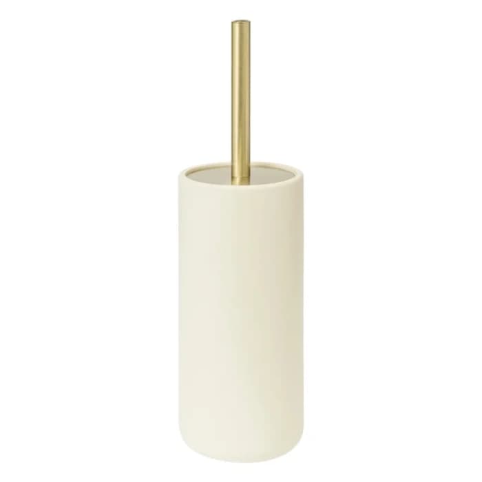 BALAI BROSSE WC EN RÉSINE - IVOIRE - Image 1