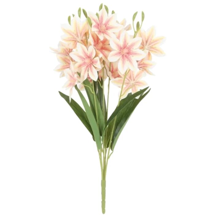 CLÉMATITE ARTIFICIELLE BOUQUET 60CM - CRÈME - Image 1