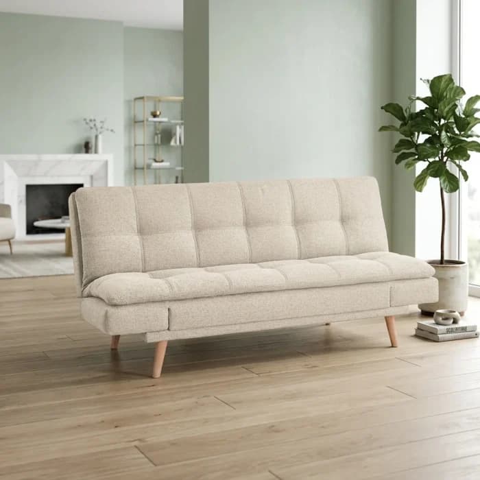 BANQUETTE CLIC-CLAC TISSU - BEIGE - Image 1