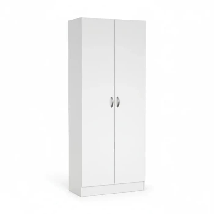 ARMOIRE À CHAUSSURES 2 PORTES - BLANC - Image 1