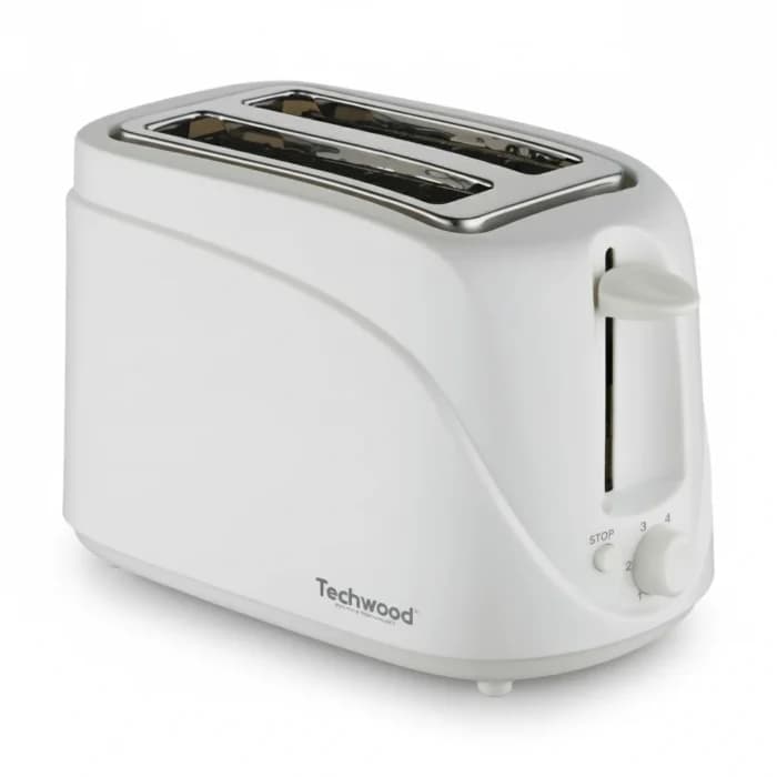 GRILLE-PAIN 2 FENTES 700 W 6 NIVEAUX - BLANC - TECHWOOD - Image 1