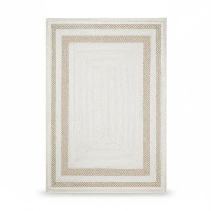 TAPIS 160 X 230 CM - BEIGE - Image 1