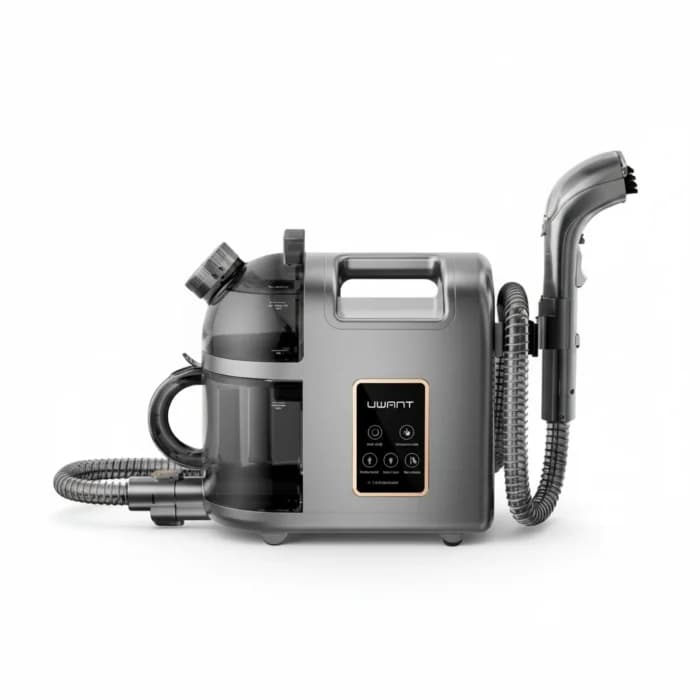 NETTOYEUR VAPEUR DÉTACHANT B200 + STEAM BRUSH RÉSERVOIR 5 L - GRIS - UWANT - Image 1