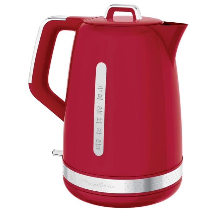 BOUILLOIRE SANS FIL 1,7 L 2400 W VINTAGE SOLEIL - ROUGE - MOULINEX - Image 2
