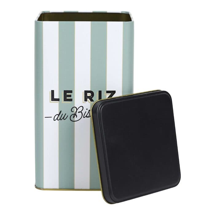 BOITE RIZ - METAL - BISTROT - Image 2