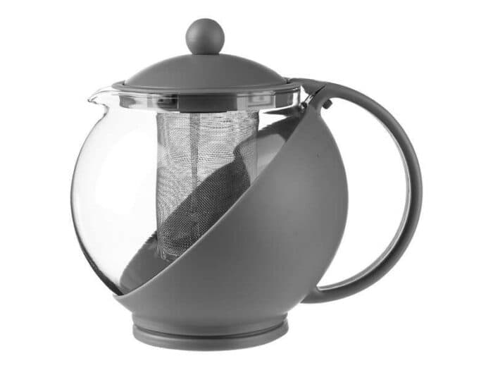 THEIERE 1,25 L EN VERRE - OU - GRIS NOIR - Image 2