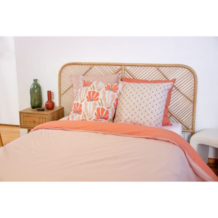PARURE MELON 260 X 240 - 100% COTON 52 FILS - Image 2