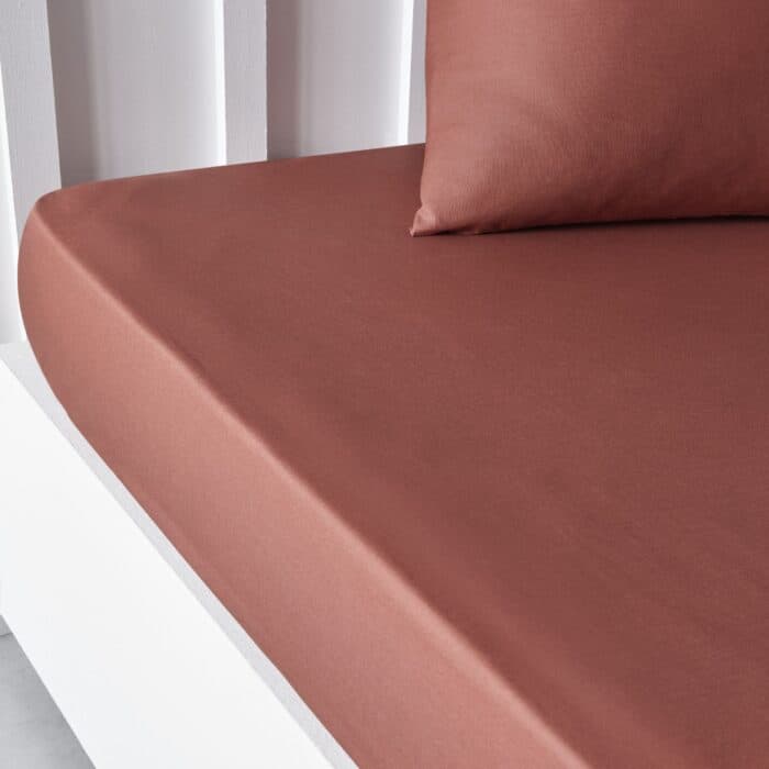 DRAP HOUSSE 160 X 200 CM - 100% COTON - ESSENTIAL - Image 2