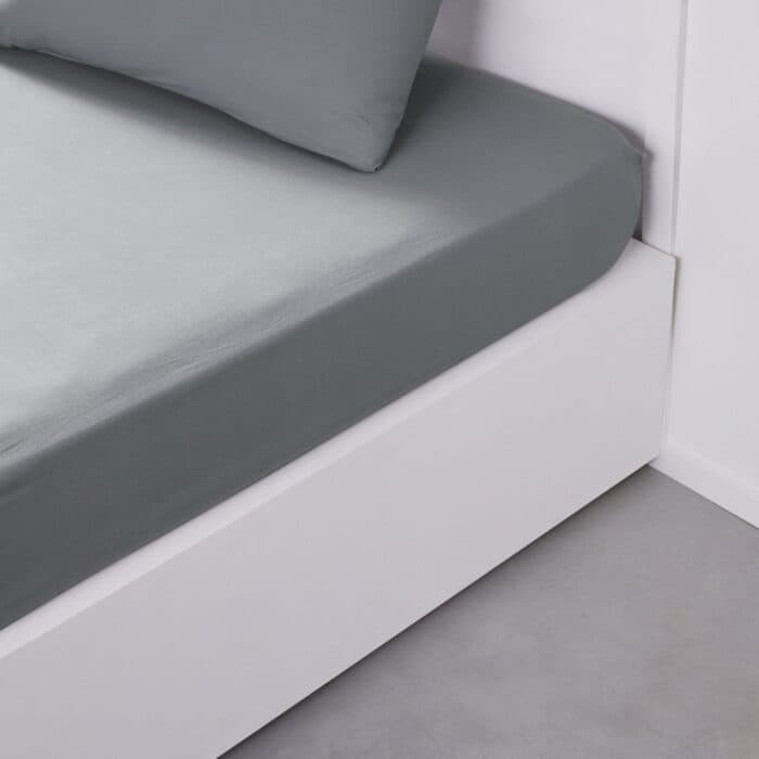 DRAP HOUSSE 160 X 200 CM - 100% COTON - ESSENTIAL - Image 2