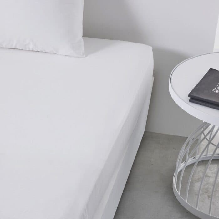 DRAP HOUSSE 160 X 200 CM - 100% COTON - ESSENTIAL - Image 2