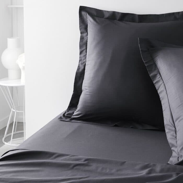 TO FUSAIN 63 X 63 + 5 - TAIE OREILLER - 100% COTON - ESSENTIAL - Image 2