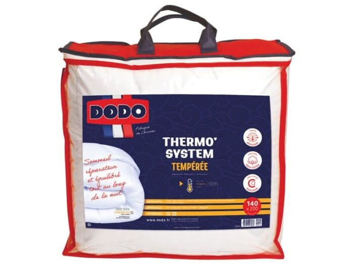 COUETTE TEMPÉRÉE THERMORÉGULATRICE 140X200 CM THERMO SYSTEM - DODO - Image 2