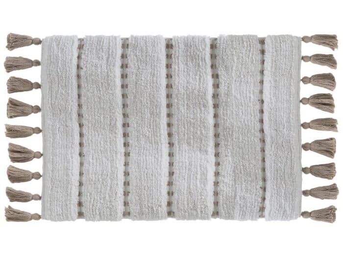 TAPIS DE SALLE DE BAIN POMPOM 50X75CM - MULTICOLORE - Image 2