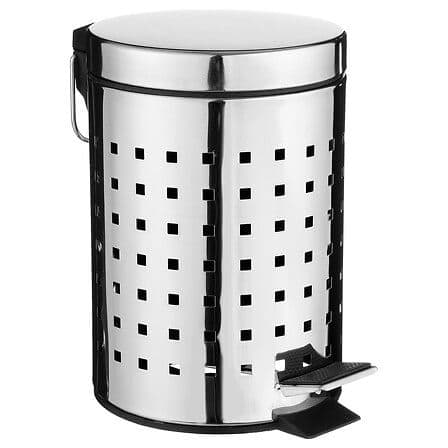 POUBELLE 3L - METAL - CUBE - Image 2