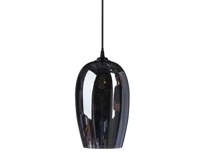 SUSPENSION ASH 36,5 CM - VERRE FUMÉ - Image 2