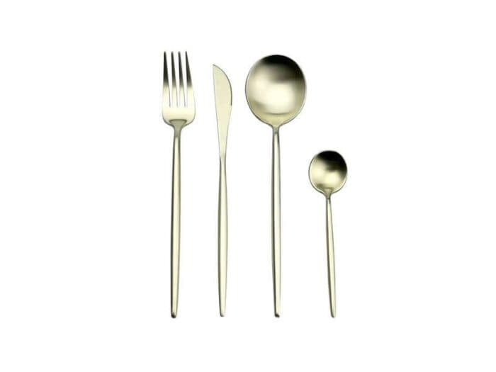 SERVICE X16 PIECES - DORÉ - Image 2