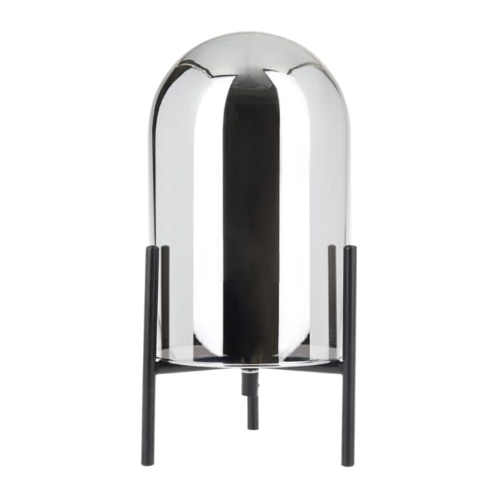 LAMPE NEF - METAL VERRE - NOIR - Image 2