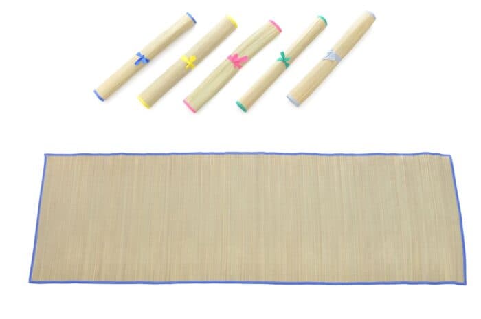 NAPPE DE PLAGE EN PAILLE - 180X60CM - Image 2