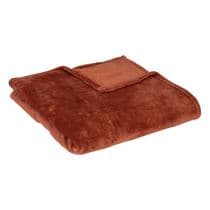PLAID FLANEL 130 X 180 - UNI - TERRACOTTA - Image 2