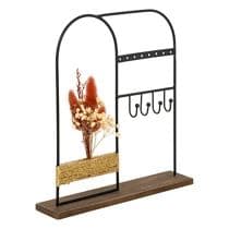 PORTE BIJOUX BOIS H26CM - METAL BOIS AUT - Image 2