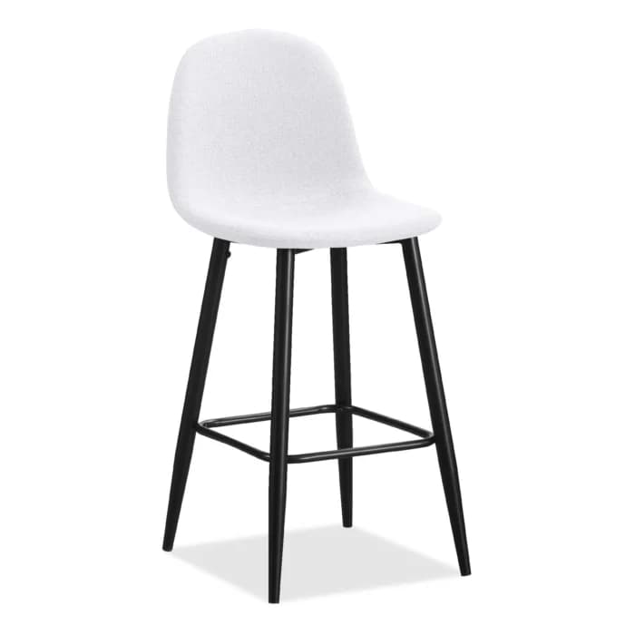 TABOURET DE BAR - BEIGE - Image 2