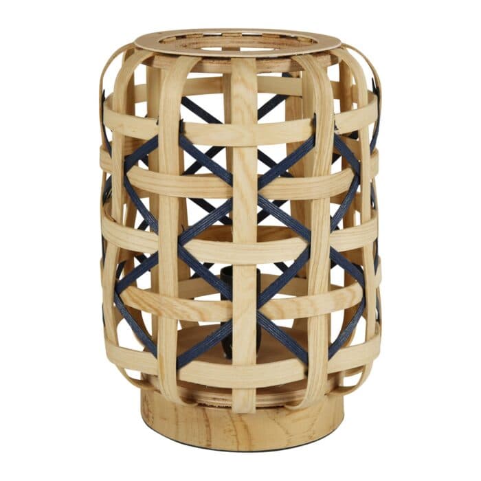 LAMPE BAMBOU - TUBE NASSE - BLEU - Image 2